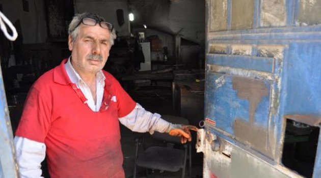 Çelik kasa imalatı yapılan atölyede hırsızlık şoku