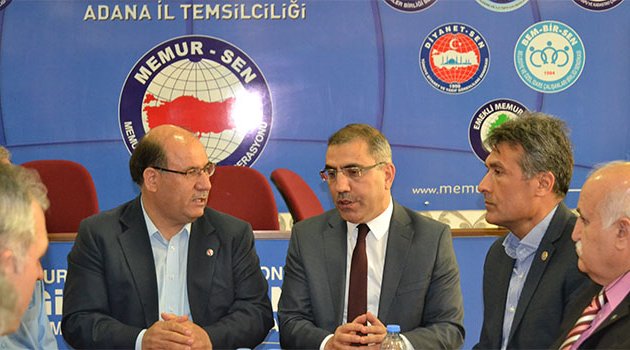 Çelikcan’dan Memur-Sen’e ziyaret