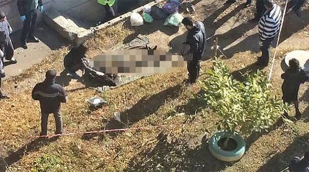 Cesedin bacakları ve kaburgasını kestiler kaynatıp yediler