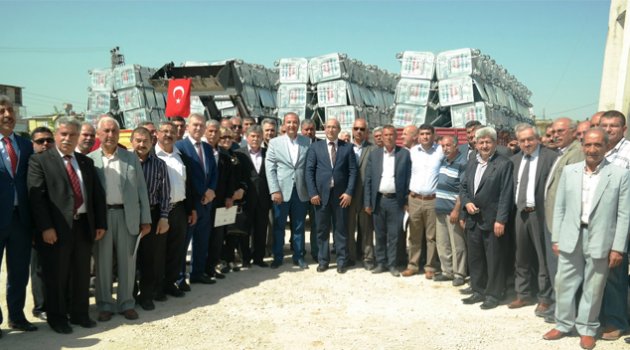 Ceyhan Belediyesi’ne bin konteyner