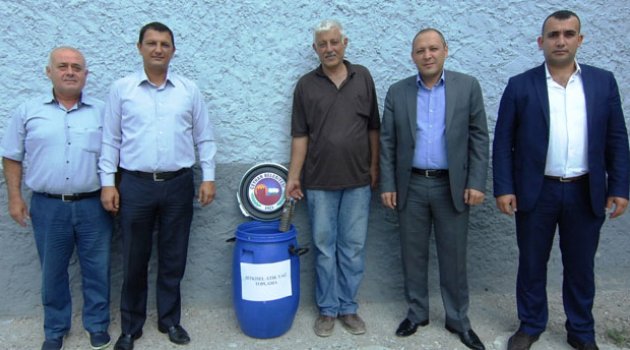 Ceyhan’da bitkisel atık yağlar toplanıyor