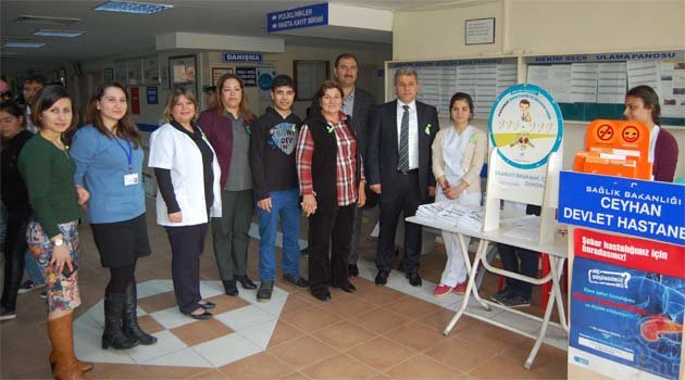 Ceyhan Devlet Hastanesi’nde sigara bırakma standı açıldı