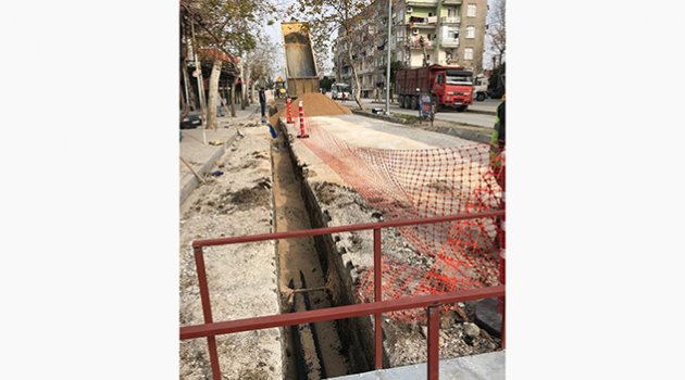 Ceyhan'da içme suyu hattı yenileniyor