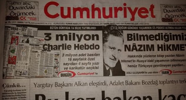 Charlie Hebdo Türkçe!..