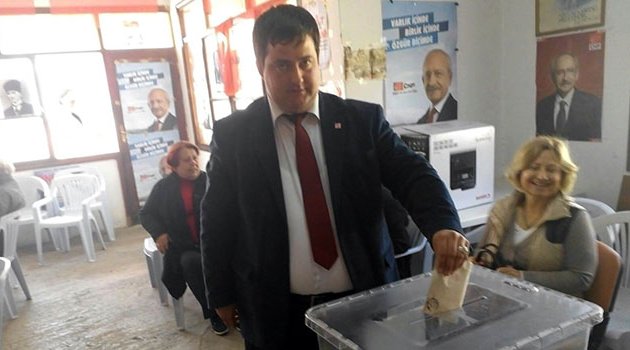 CHP Feke İlçe Başkanı Kızıloluk güven tazeledi