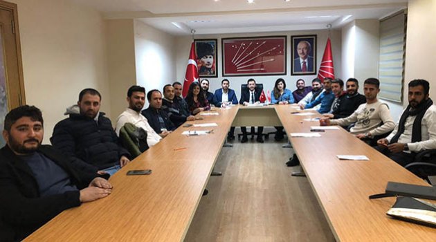 CHP Gençliği görev dağılımını yaptı