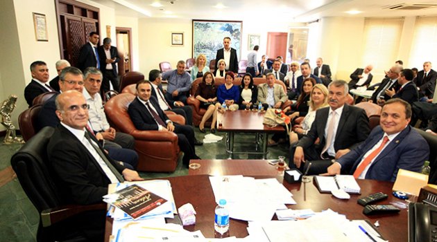 CHP Genel Başkan Yardımcılarından Başkan Karalar’a Ziyaret