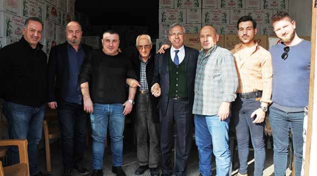 CHP’li Erbek esnafı ziyaret etti