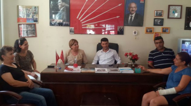 CHP’li Türkmen’e Karataş’ta sevgi seli