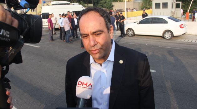 CHP'li Tümer 2 polisin şehit edildiği emniyeti ziyaret etti