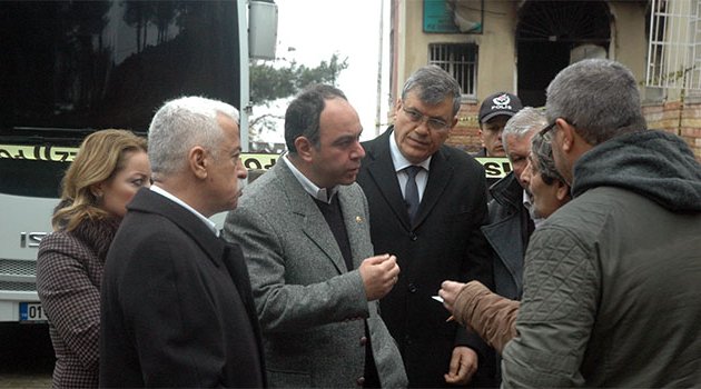 CHP'li vekillerin yurt incelemesinde gerginlik çıktı