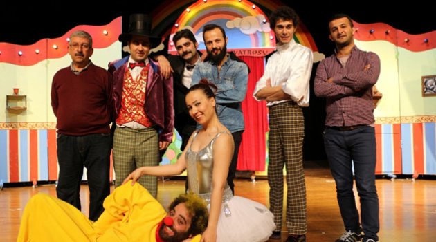 Çocukların “Gökkuşağının Altında” oyun keyfi