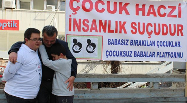 Çocuklarını haczeden babalardan 'mağduriyet birliği'