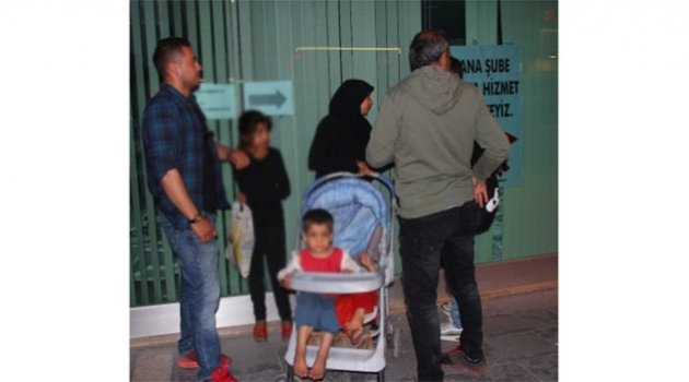Çocuklarıyla dilenen Suriyeli gözaltına alındı