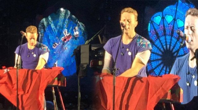 Coldplay Berlin konserinde Türkiye için söyledi