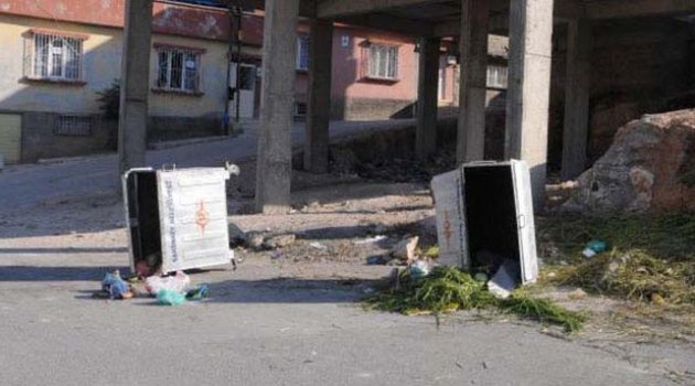 Çöp konteynerinde kesilmiş 2 bacak bulundu