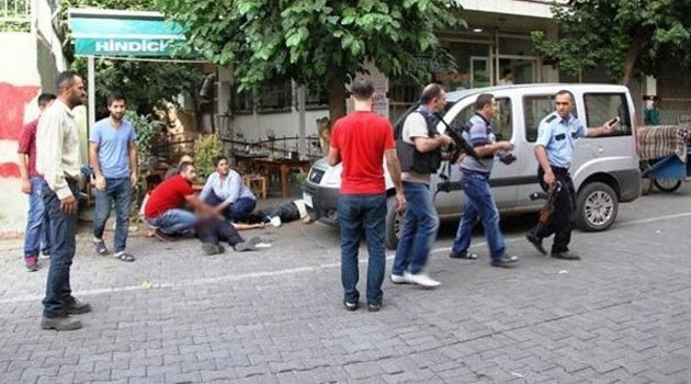 Çorbacı tarandı: 3'ü polis 4 yaralı