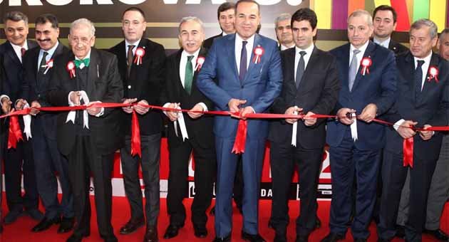 Çukurova 8. Kitap Fuarı açıldı