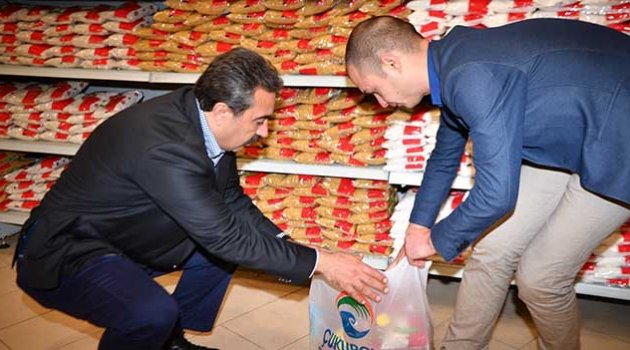 Çukurova Belediyesinden ihtiyaç sahiplerine destek