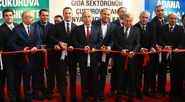 Çukurova Gıda ve Gıda Teknoloji Fuarları açıldı