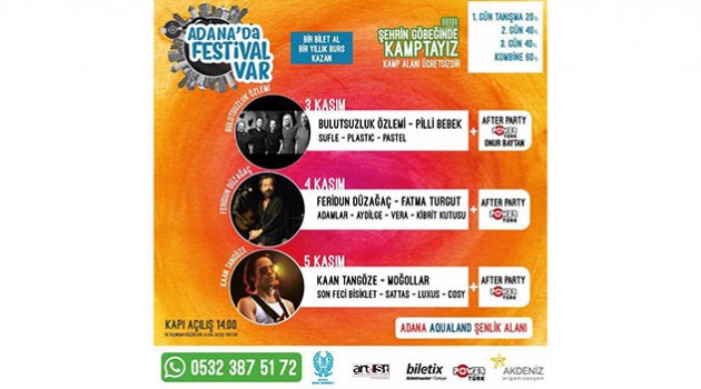 Çukurova'da şenlik var