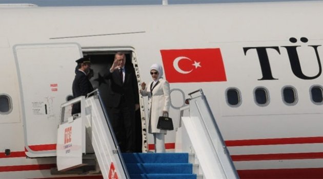 Cumhurbaşkanı Erdoğan Rusya'ya gitti