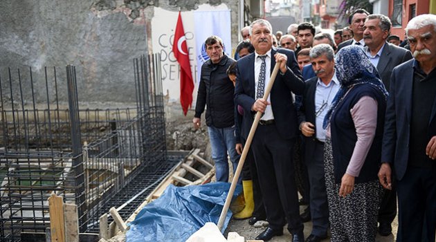 Dağlıoğlu Kültür Evi’nin temeli atıldı