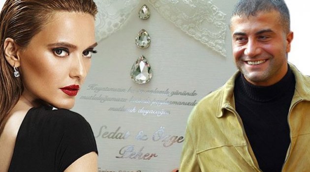 Demet Akalın, Sedat Peker'in Düğün Davetiyesini Paylaştı