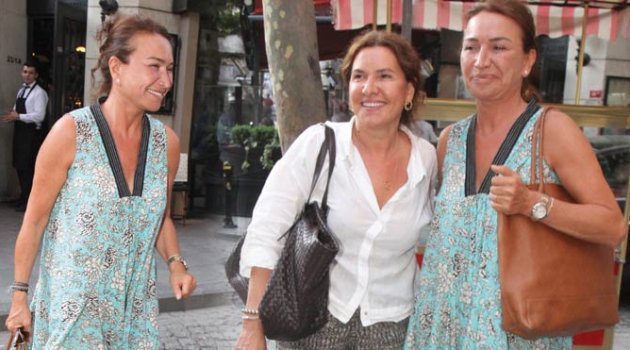 Demet Akbağ’ın kardeş buluşması