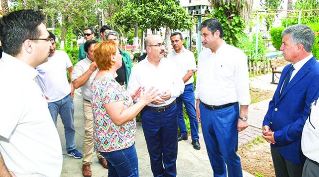 Demirtaş: Fen Lisesi’nde incelemelerde bulundu