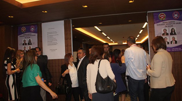 Demokrat Avukatlar Grubu'nda gergin seçimi