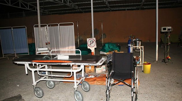 Deprem sonrası hastanelere akın ettiler