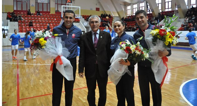 Derbide Botaş spor’u 66-65 yenmeyi başaran Aski spor sevinen taraf oldu