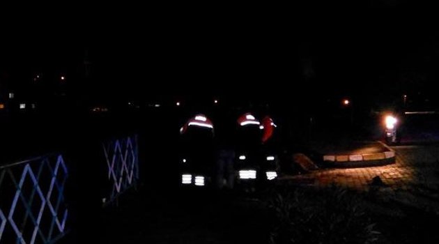 Dereye düştüğü iddia edilen kadın bulunamadı