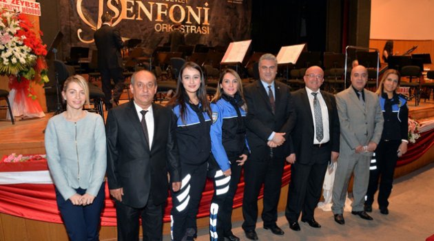 Devlet senfoni orkestrası’ndan polis teşkilatına müzik ziyafeti