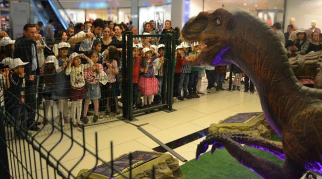 Dinozorların dünyasını 23 nisan’da Optimum’da keşfedin