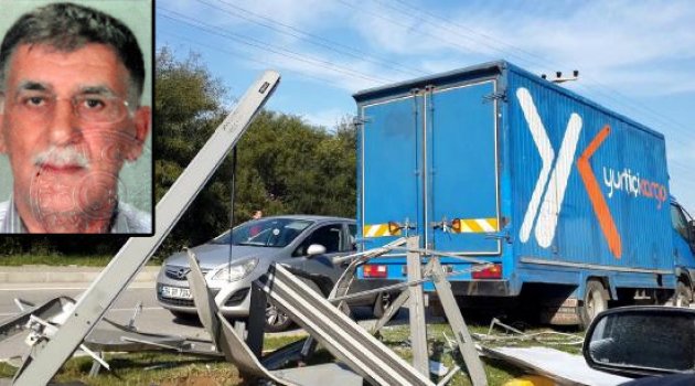 Direksiyon başında kalp krizi geçiren sürücü öldü