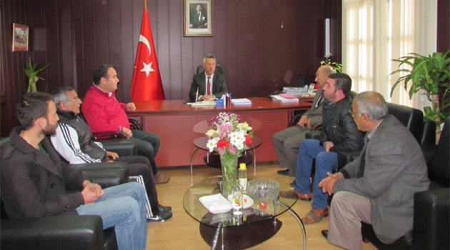 Doğanspor, Kaymakam Ünlüsoy’u ziyaret etti