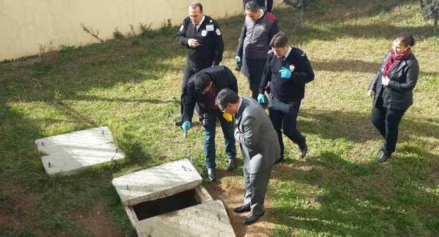 Doğum hastanesi bahçesindeki rögarda 4 aylık cenin bulundu