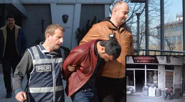 Dolandırıcıya altın dolu poşeti kendi elleriyle böyle verdi
