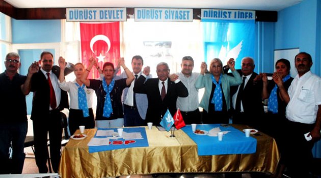 DSP Adana’da adaylarını tanıttı