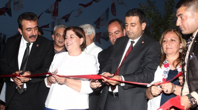 Dün silahla yaralanan kadın aday bugün seçim bürosu açtı
