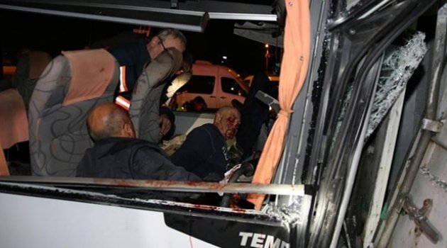 E5’te feci kaza: 10 yaralı