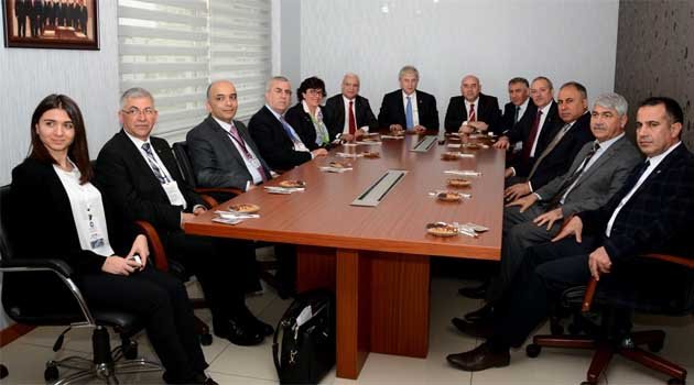 Ege Bölgesi Sanayi Odası Yöneticilerinden ATB’ye ziyaret