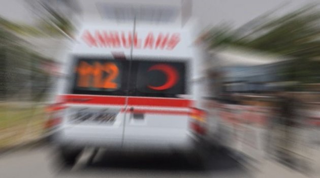 Elazığ’da seyir halindeki araç patladı