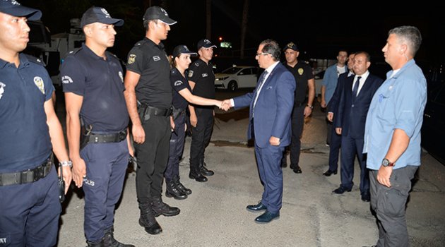 Emniyet Müdürü Yıldız denetimde