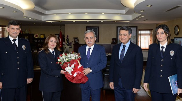 Emniyet Müdürü Zeybek’ten Vali Büyük’e “Polis Haftası” ziyareti