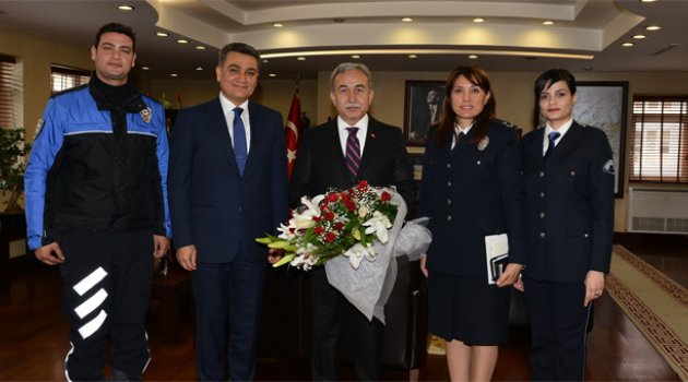 Emniyet Müdürü Zeybek’ten Vali Büyük’e ziyaret