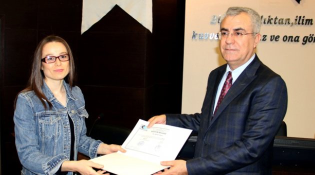 Engelli girişimcilerin sertifika sevinci