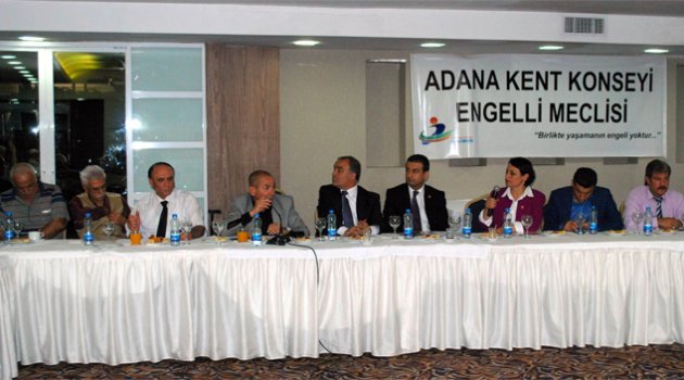 Engelsiz Adana için çözüm aranıyor